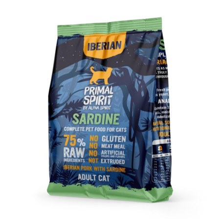 CŪKGAĻA AR SARDĪNĒM KAĶIEM 1kg PRIMAL SPIRIT SARDINE