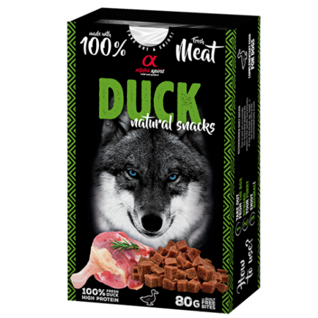 Pīles dabīga uzkoda suņiem 80g Duck natural snack
