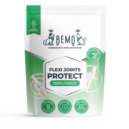 Pieaugušiem suņiem no 24 mēnešu vecuma locītavu uztura bagātinātājs Flexi Joints Protect 500g