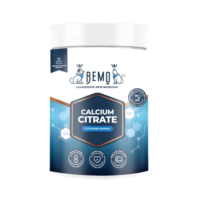 Kalcija citrāts 200g | 700g  suņiem, kaķiem Bemo Calcium Citrate