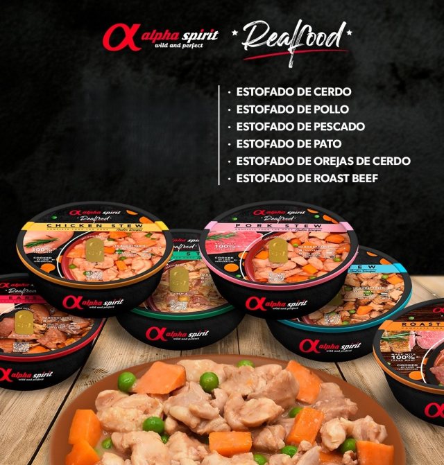 IZLASE! Real Food gaļas sautējums suņiem ar 6 dažādām garšām 6x280g - Image 2